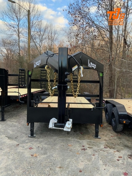 2025 Nolan Manufacturing 7×24 Gooseneck Low Deck Equipment Trailer 17K #04568