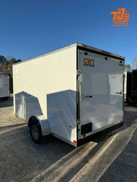 2026 Covered Wagon 7×12 Single Axle Enclosed Trailer #105438