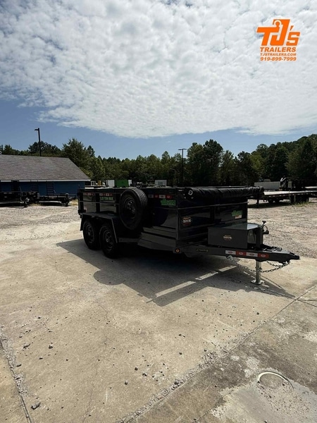 2025 Prospector Trailers Prospector 6×12 10k Tandem Axle Dump Trailer 2′ side walls #104115
