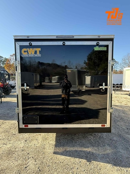 2026 Covered Wagon 7×12 Single Axle Enclosed Trailer #108733