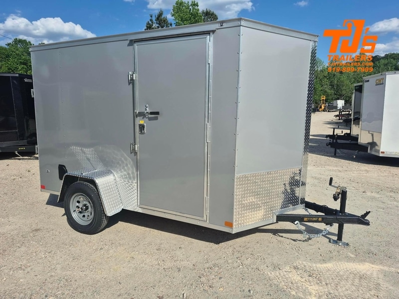 2026 Covered Wagon 6×10 Single Axle Enclosed Trailer #111267