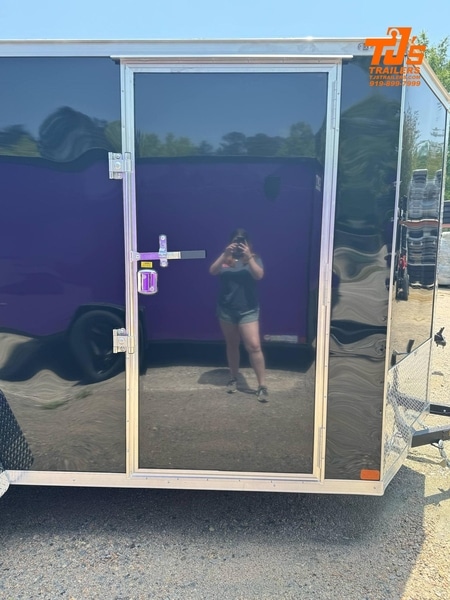 2026 Covered Wagon 6×12 Single Axle Enclosed Trailer #110526