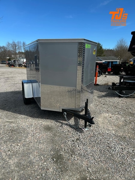 2025 Covered Wagon 5×8 Single Axle Enclosed Trailer #101912