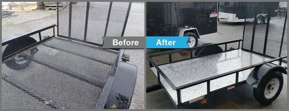 Trailer Repairs Before and After